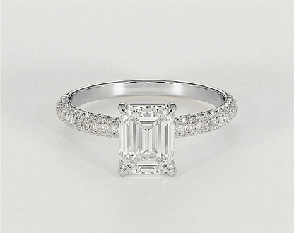 Phoebe - Emerald - Engagement Rings - Ramzi & Co.®