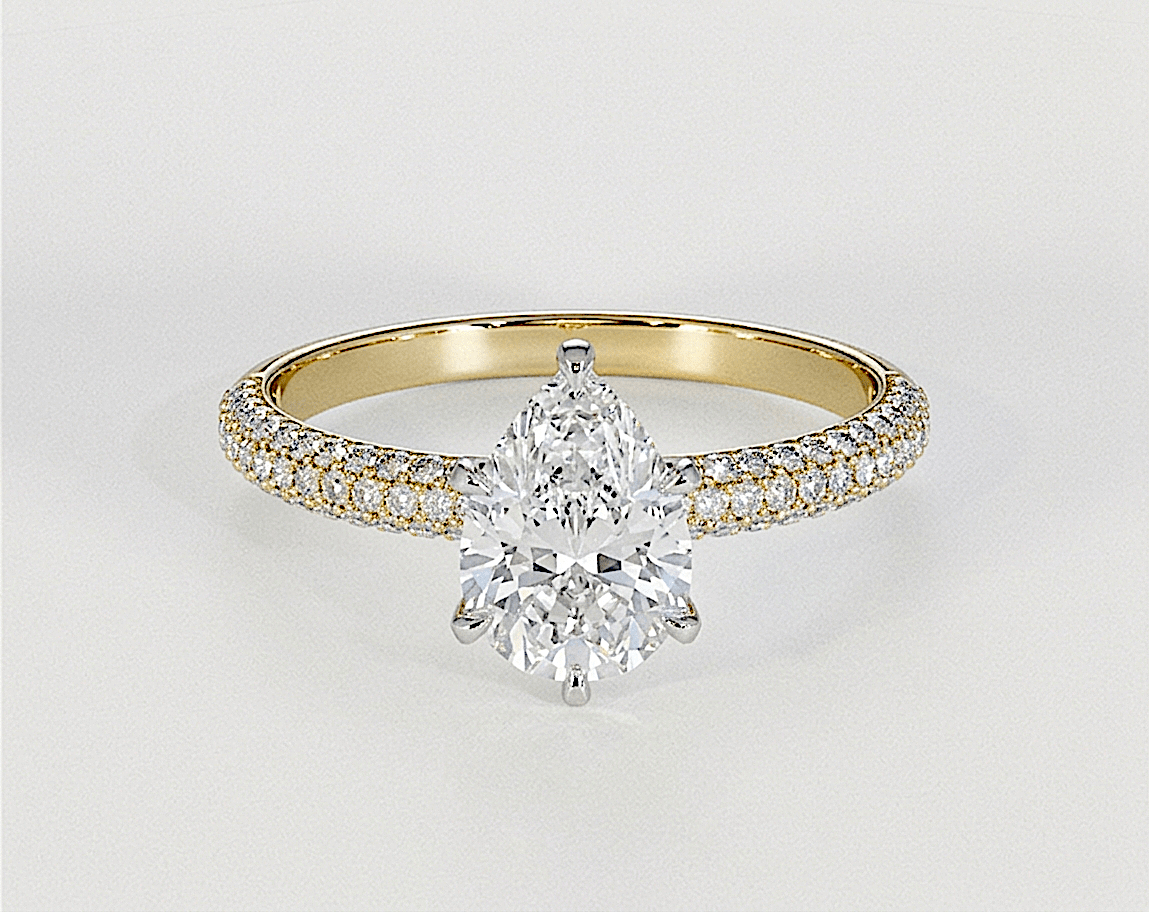 Phoebe - Pear - Engagement Rings - Ramzi & Co.®