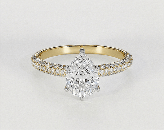 Phoebe - Pear - Engagement Rings - Ramzi & Co.®