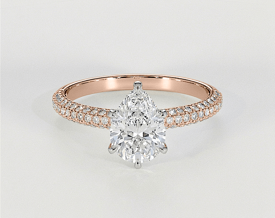Phoebe - Pear - Engagement Rings - Ramzi & Co.®