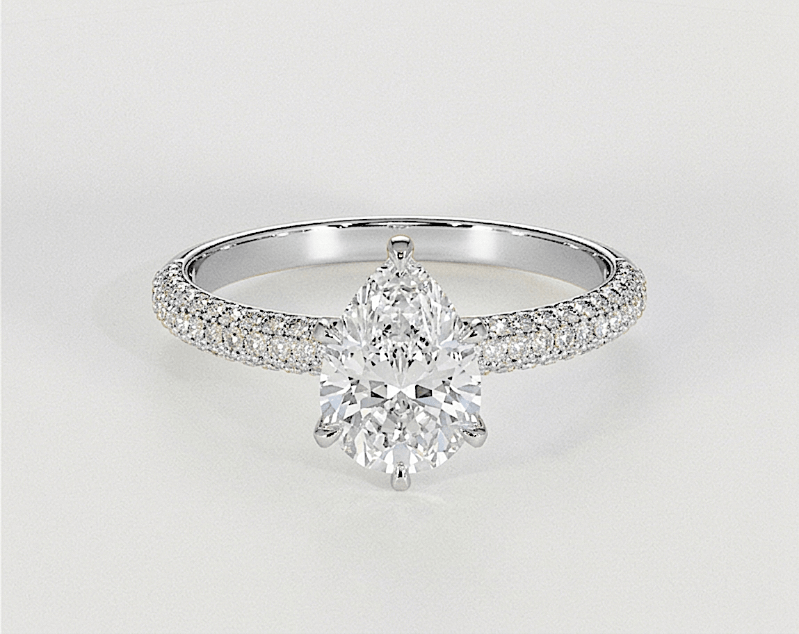 Phoebe - Pear - Engagement Rings - Ramzi & Co.®