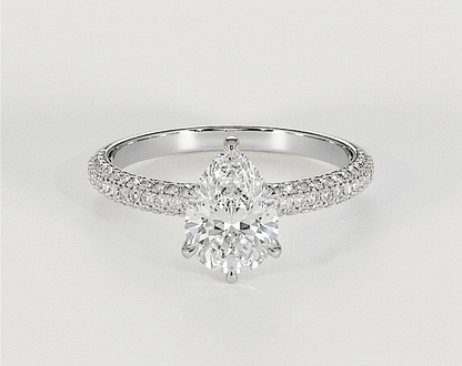 Phoebe - Pear - Engagement Rings - Ramzi & Co.®