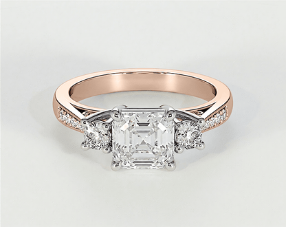 Primrose - Asscher - Engagement Rings - Ramzi & Co.®