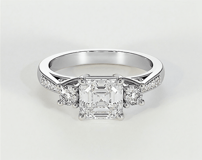 Primrose - Asscher - Engagement Rings - Ramzi & Co.®