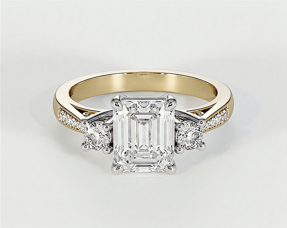 Primrose - Emerald - Engagement Rings - Ramzi & Co.®