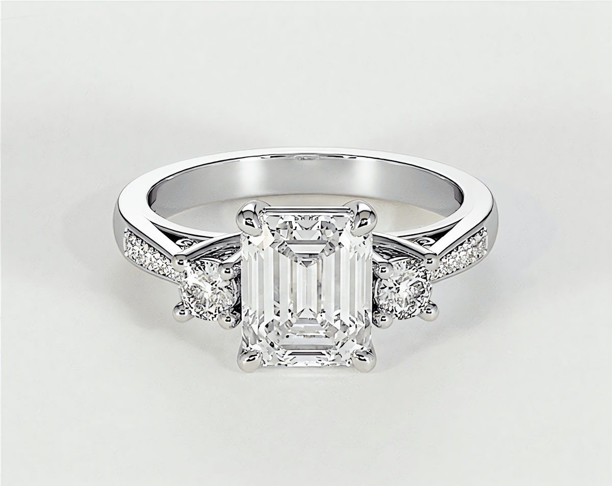 Primrose - Emerald - Engagement Rings - Ramzi & Co.®