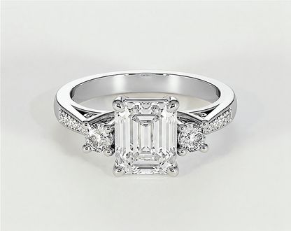 Primrose - Emerald - Engagement Rings - Ramzi & Co.®