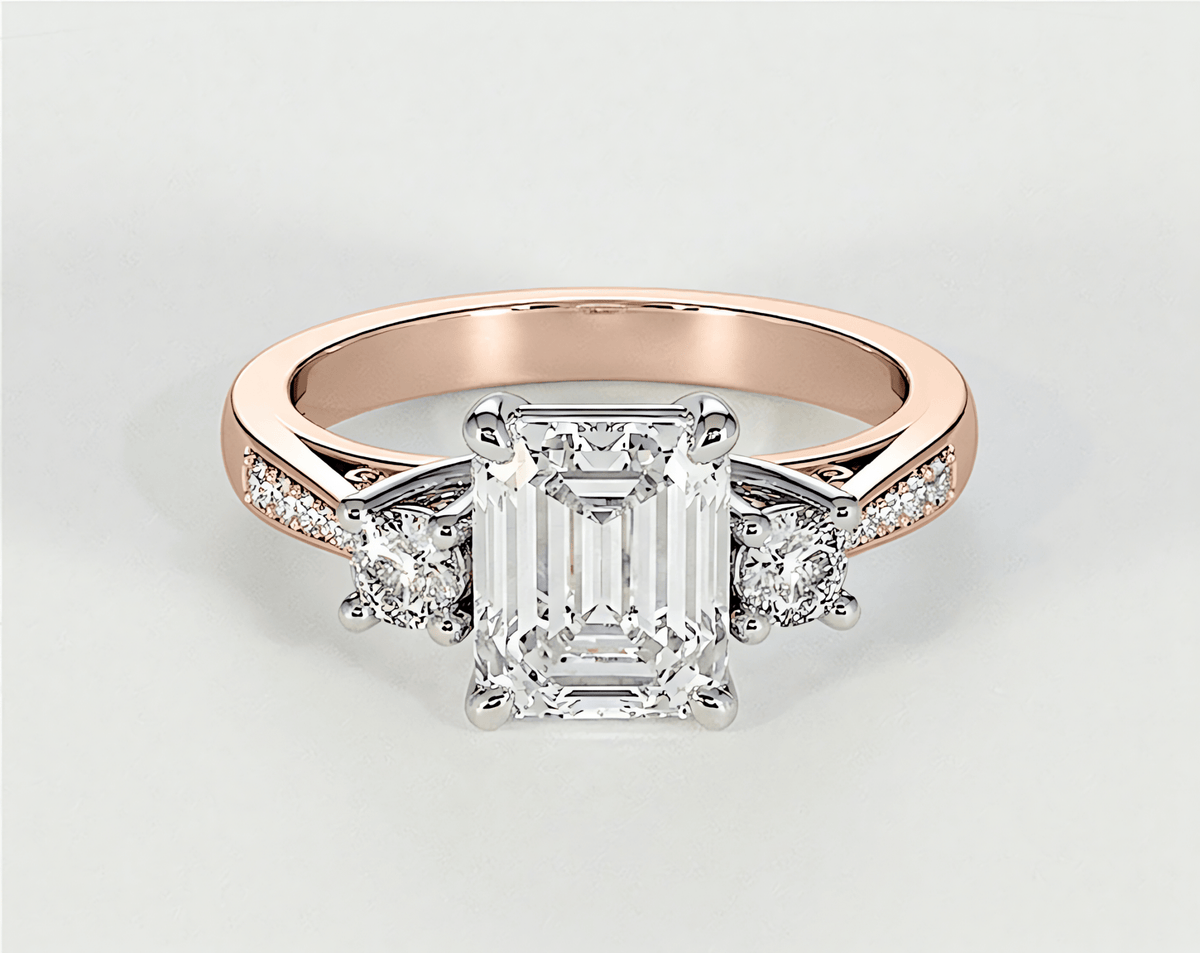 Primrose - Emerald - Engagement Rings - Ramzi & Co.®