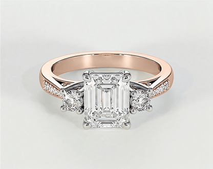 Primrose - Emerald - Engagement Rings - Ramzi & Co.®