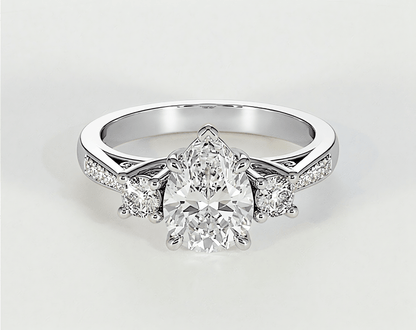 Primrose - Pear - Engagement Rings - Ramzi & Co.®