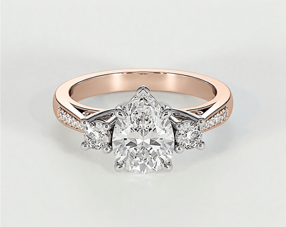Primrose - Pear - Engagement Rings - Ramzi & Co.®