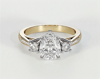 Primrose - Pear - Engagement Rings - Ramzi & Co.®