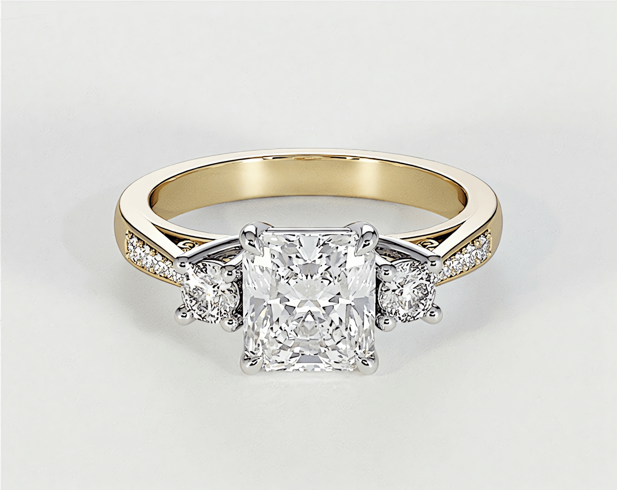 Primrose - Radiant - Engagement Rings - Ramzi & Co.®