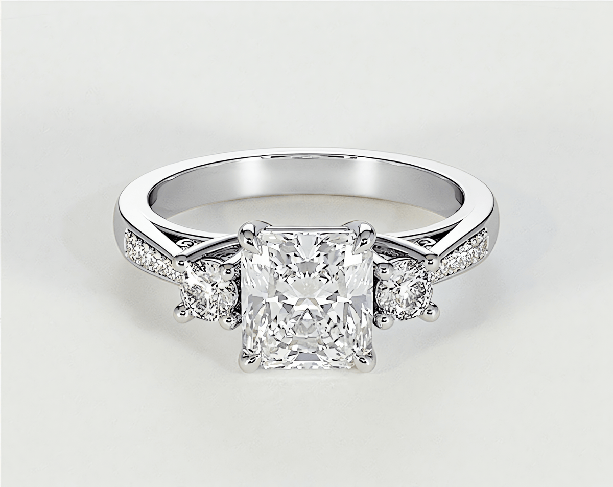 Primrose - Radiant - Engagement Rings - Ramzi & Co.®
