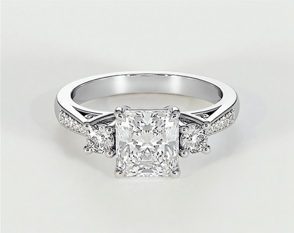 Primrose - Radiant - Engagement Rings - Ramzi & Co.®