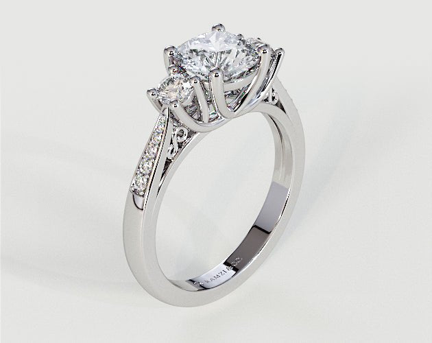 Primrose - Radiant - Engagement Rings - Ramzi & Co.®