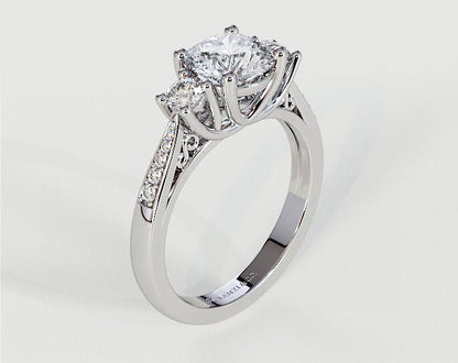Primrose - Radiant - Engagement Rings - Ramzi & Co.®