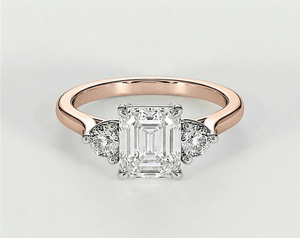 Quincy - Emerald - Engagement Rings - Ramzi & Co.®