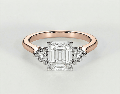 Quincy - Emerald - Engagement Rings - Ramzi & Co.®