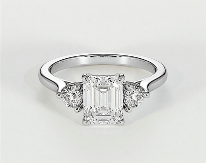 Quincy - Emerald - Engagement Rings - Ramzi & Co.®