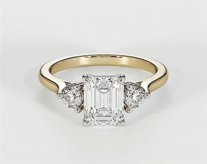 Quincy - Emerald - Engagement Rings - Ramzi & Co.®