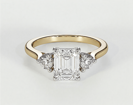 Quincy - Emerald - Engagement Rings - Ramzi & Co.®