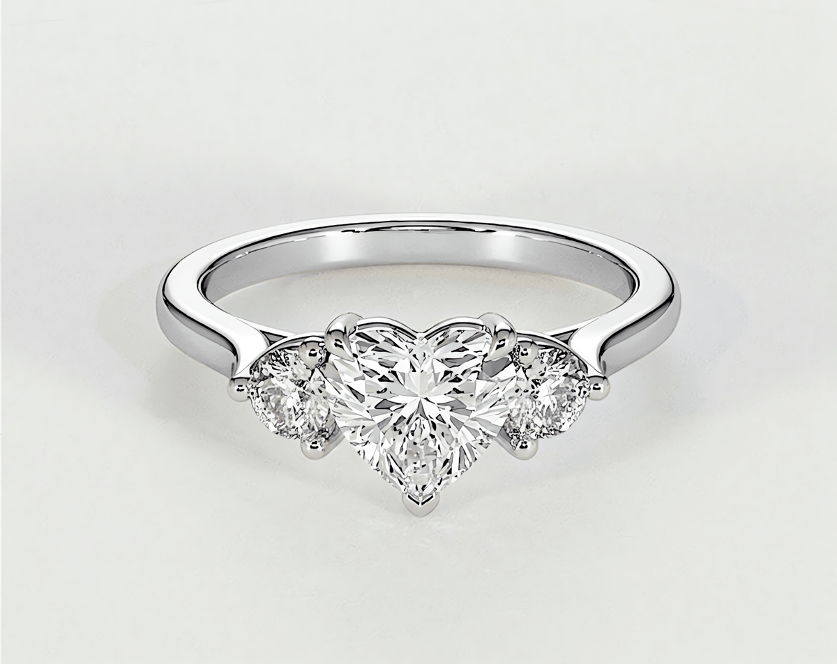Quincy - Heart - Engagement Rings - Ramzi & Co.®
