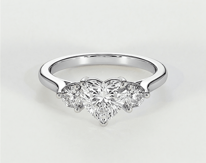 Quincy - Heart - Engagement Rings - Ramzi & Co.®