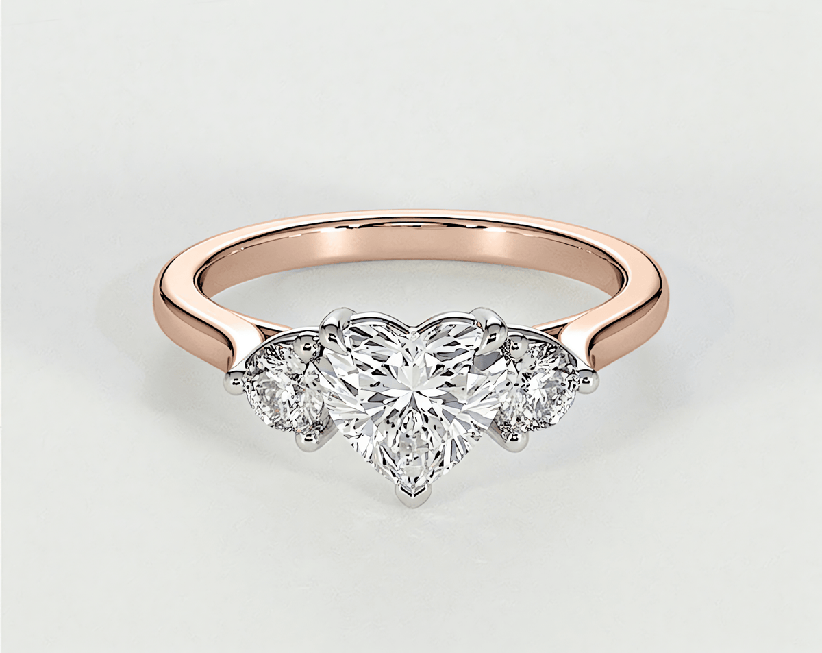 Quincy - Heart - Engagement Rings - Ramzi & Co.®
