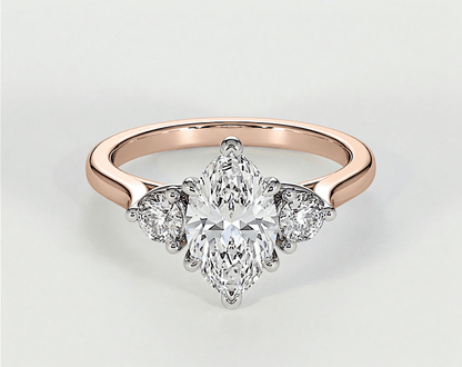 Quincy - Marquise - Engagement Rings - Ramzi & Co.®