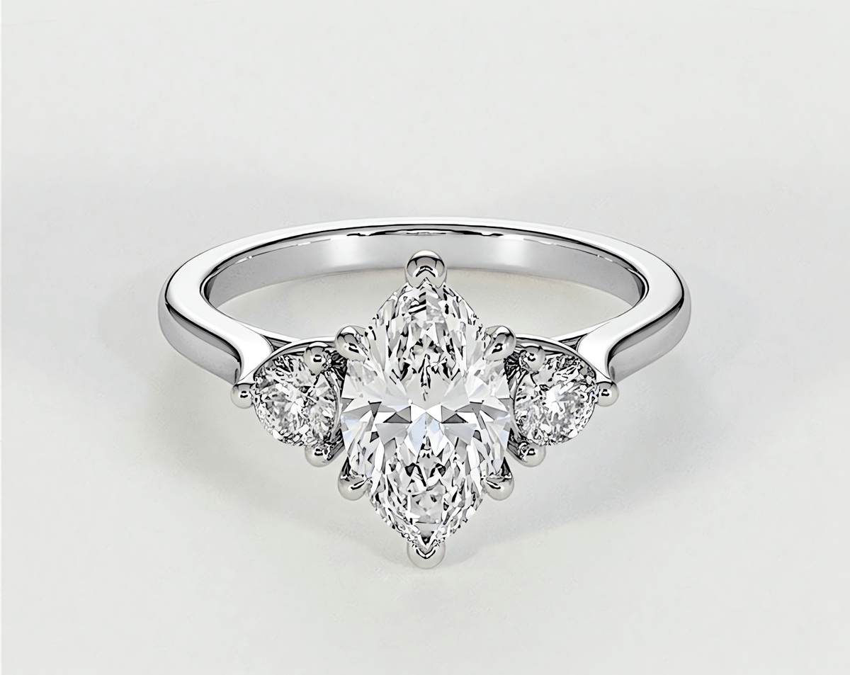 Quincy - Marquise - Engagement Rings - Ramzi & Co.®