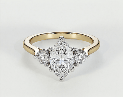 Quincy - Marquise - Engagement Rings - Ramzi & Co.®