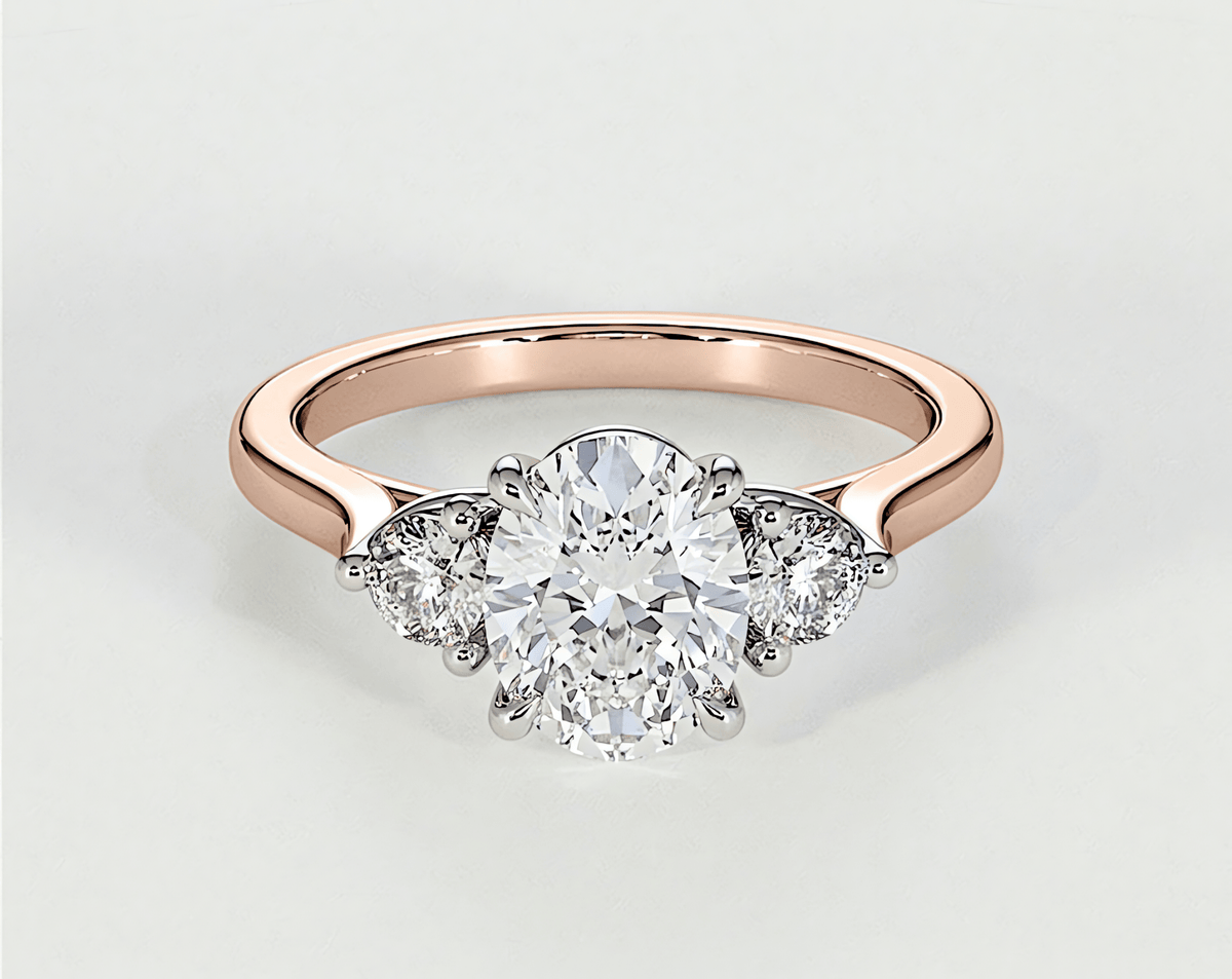 Quincy - Oval - Engagement Rings - Ramzi & Co.®