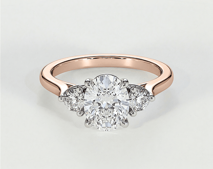 Quincy - Oval - Engagement Rings - Ramzi & Co.®