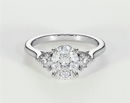Quincy - Oval - Engagement Rings - Ramzi & Co.®