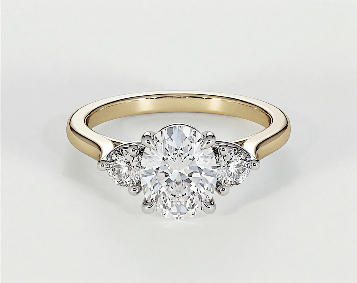 Quincy - Oval - Engagement Rings - Ramzi & Co.®