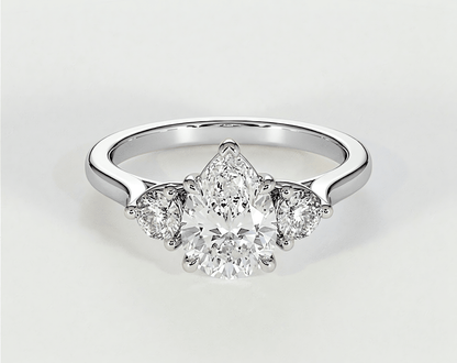 Quincy - Pear - Engagement Rings - Ramzi & Co.®