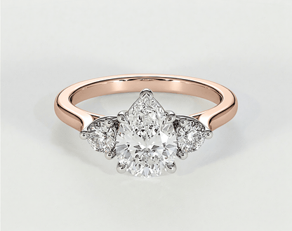 Quincy - Pear - Engagement Rings - Ramzi & Co.®
