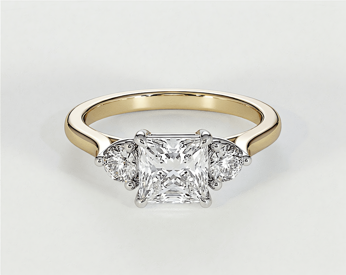 Quincy - Princess - Engagement Rings - Ramzi & Co.®