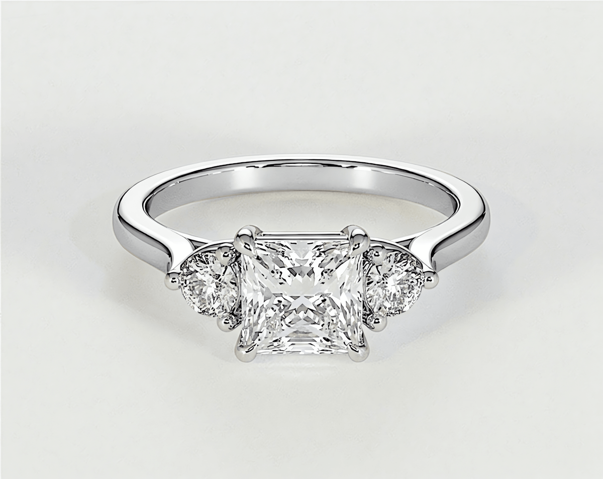 Quincy - Princess - Engagement Rings - Ramzi & Co.®