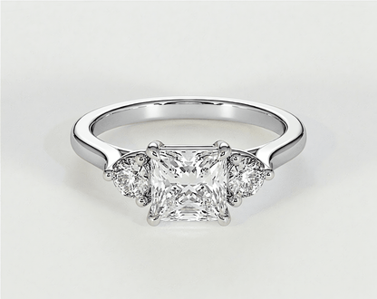 Quincy - Princess - Engagement Rings - Ramzi & Co.®