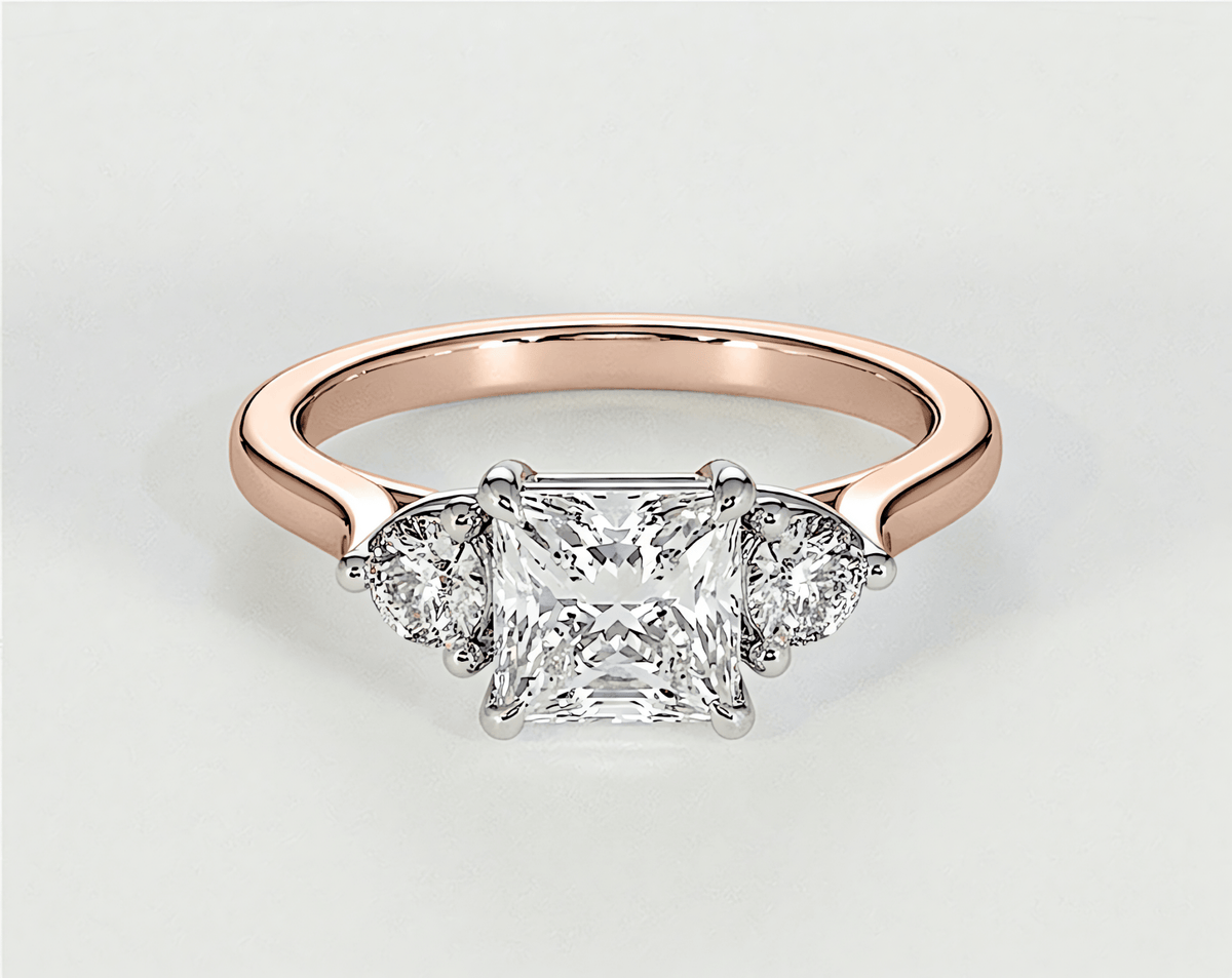 Quincy - Princess - Engagement Rings - Ramzi & Co.®