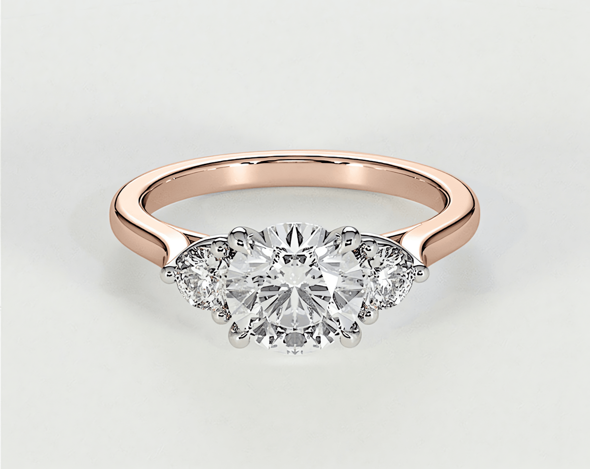 Quincy - Round - Engagement Rings - Ramzi & Co.®