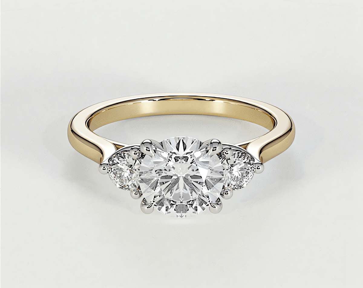 Quincy - Round - Engagement Rings - Ramzi & Co.®