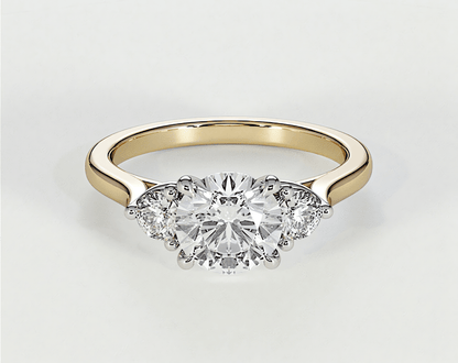 Quincy - Round - Engagement Rings - Ramzi & Co.®