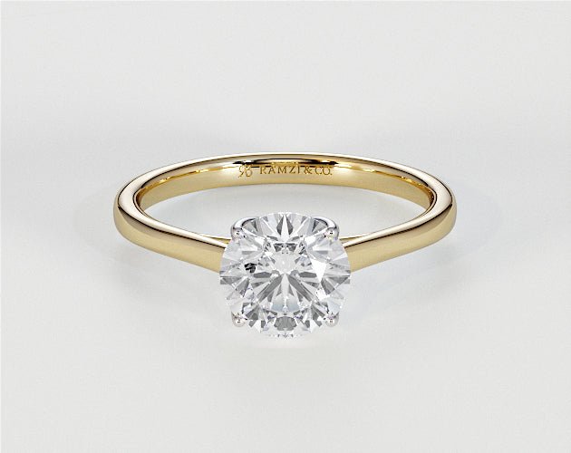 Rebecca - Round - Engagement Rings - Ramzi & Co.®