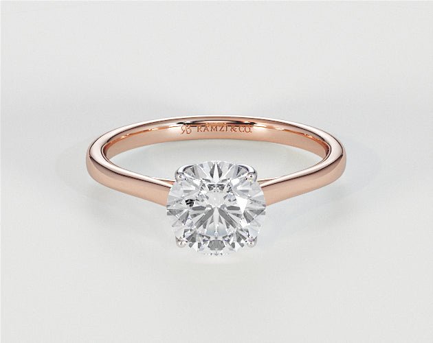 Rebecca - Round - Engagement Rings - Ramzi & Co.®