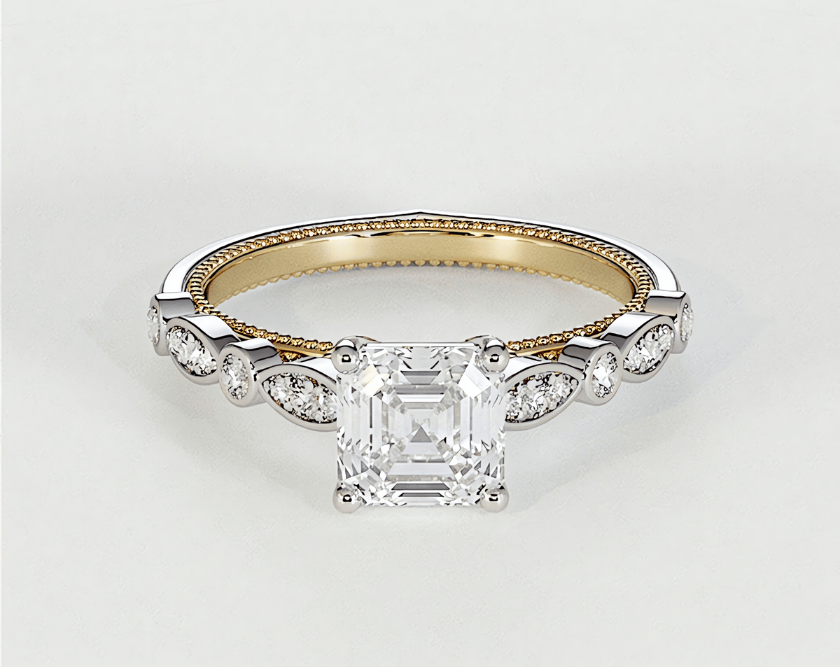 Reyah - Asscher - Engagement Rings - Ramzi & Co.®