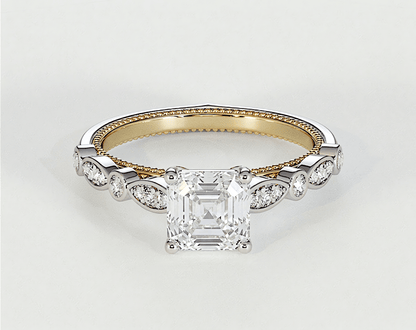 Reyah - Asscher - Engagement Rings - Ramzi & Co.®