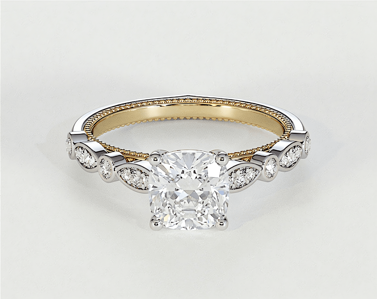 Reyah - Cushion - Engagement Rings - Ramzi & Co.®